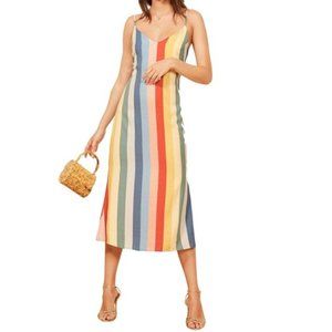 Reformation Boston Midi Dress (size: 2)